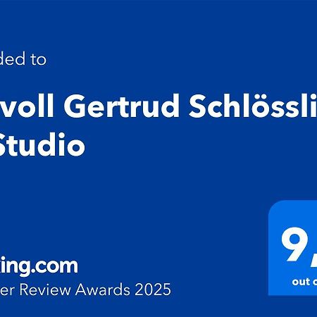 Stilvoll Gertrud Schloessli 1 Zi Studio St. Gallen Luaran gambar